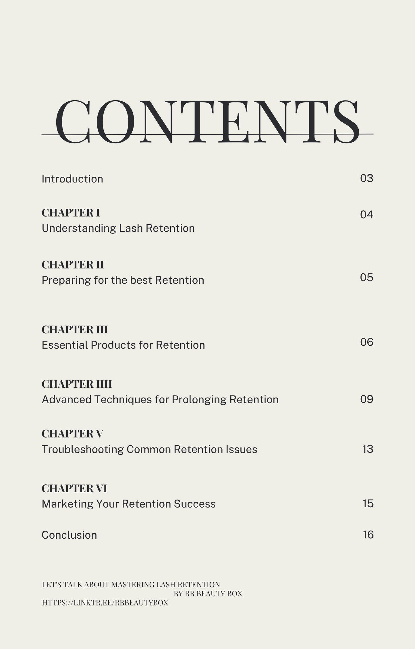 Mastering Lash Retention Ebook