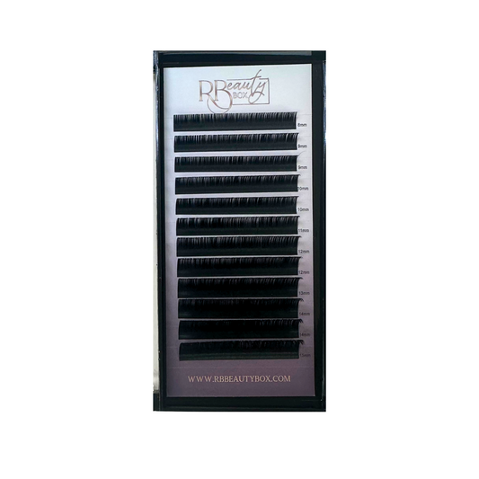 B Curl Lash Trays - Mix