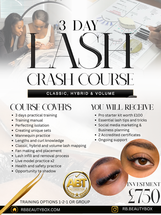3 Day Lash Course - Deposit